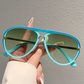 🔥50% KEDVEZMÉNY!! 🕶️Női retro, dupla hídú napszemüveg