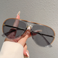 🔥50% KEDVEZMÉNY!! 🕶️Női retro, dupla hídú napszemüveg