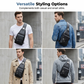🎒Férfi retro vízálló műbőr válltáska🧳– Elengedhetetlen kiegészítő a mindennapi ingázáshoz✨