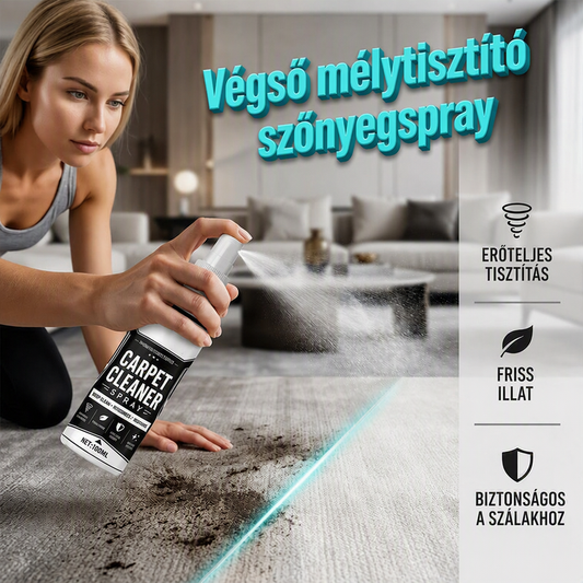 🧼Többfunkciós szőnyegtisztító, vízmentes habos típus | Mélyreható szennyeződés- és szageltávolítás