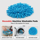 ✨1+1 ingyen✨Chenille Spin felmosófej csere