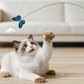 🐱🦋 Elektromos macska-játék – forgó pillangó, automatikus lejátszás, tapadókorongos szórakozás!
