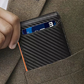 💳Minimalista férfi kártyatartó pénztárca RFID-védelemmel