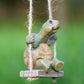 🐢Szeszélyes teknős hintadekoráció🌿