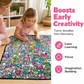 🎨👨‍👩‍👧‍👦Családi, szülő-gyermek közös DIY festőtakaró – egy takaró, végtelen kreativitás🖍️✨