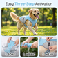 🐶 MOST 50% KEDVEZMÉNY! ☀️ Hőelvezető, fényvisszaverő kutyahordozó – Ice-silk anyagból, állítható – nyáron hűvös érzést biztosít kedvencének 🐾🌊✨