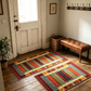 🏠 50% kedvezmény🧵Elegáns szőtt futószőnyeg – Poliészter – Csúszásmentes – Gyorsan nedvszívó 🚪