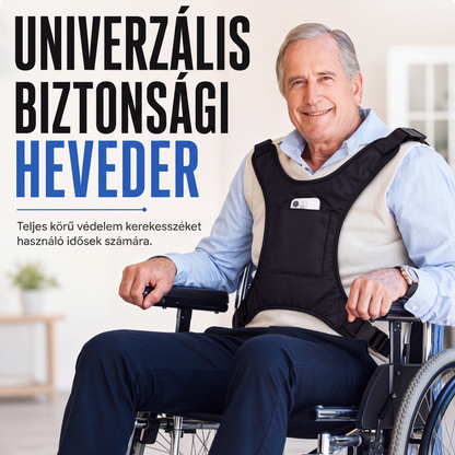 ♿ Biztonsági öv időseknek tolószékekhez 🛡️