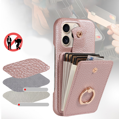 📱✨50% kedvezmény! 👜🔒 Kereszt vállra akasztható pénztárca-telefonhüvely – RFID-lopásgátló funkcióval, harmonikás kártyatartóval, levehető vállpánttal és li-chi mintázatú PU-bőrből✨