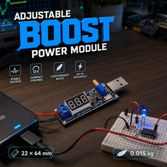 🔋Állítható USB-tápegység-modul