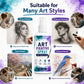 🔥Új, nagy sikerű termék❤️‍🔥Gyorsan száradó, elmosódásmentes művészeti rögzítő spray