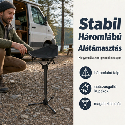 🔥Kompakt, nagy teherbírású összecsukható szék