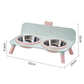 📢📢50% kedvezmény!! ⏰ Elevated Pet Bowls – Leszerelhető, kétkamrás kialakítás 🐾✨