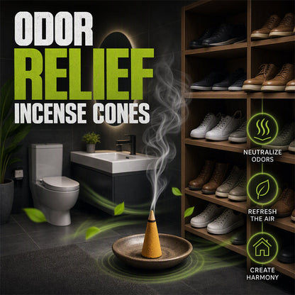 🥳🌿Több mint 10 000 darab eladva! Füstölőkúpok – semlegesítik a szagokat, lassan égnek, 35 darabos csomag. Friss illat az otthonodban – szerezd be a tiédet! ✅