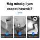 🚰 Szivárgásbiztos csaptelep – Elválasztó csatlakozóval, tartós 📦