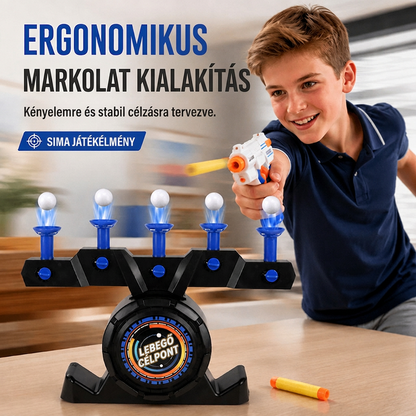 Elektromos lebegő golyólövő célpontjáték USB tápellátással