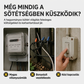 🏡1+1 INGYEN💡 Kültéri vízálló napelemes LED eresz- és fali lámpák