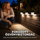 🏡1+1 INGYEN💡 Kültéri vízálló napelemes LED eresz- és fali lámpák