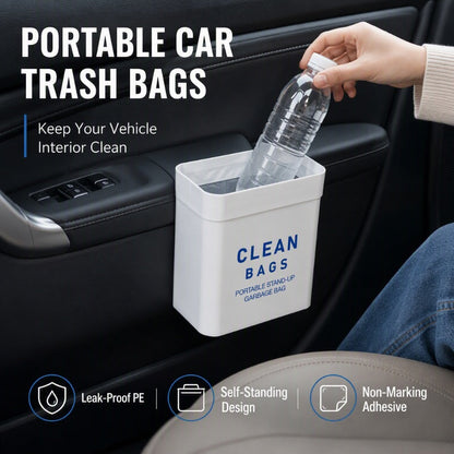 🚗🗑️ Önálló, öntapadó autószemeteszsákok minden járműtípushoz