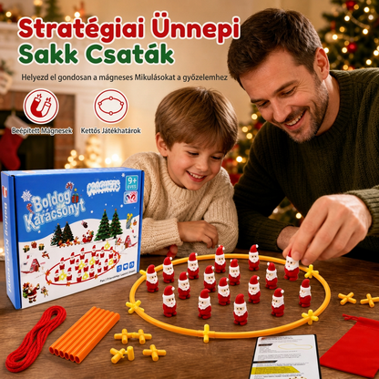 ✨Karácsonyi Mikulásos mágneses sakkjáték🎅