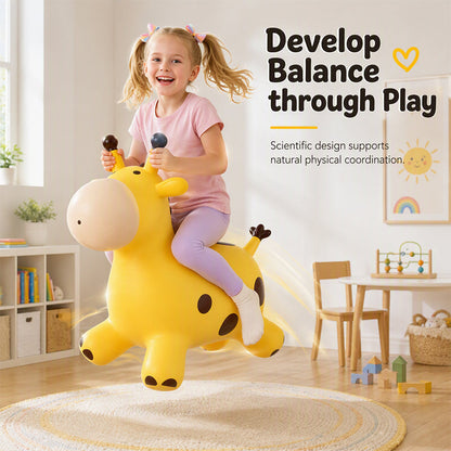 🦒Aranyos zsiráf alakú ugráló állat a gyerekeknek