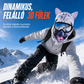 🐾 Állatmintás, szélálló balaclava arcmaszk 😜 Meleg téli szabadtéri ruházat