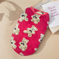 🐶 IDŐKORLÁTOS 50%-KEDVEZMÉNY! ✨ Aranyos, plüssbéléses kutyamellény – meleg, rugalmas, mackós mintával 🧸