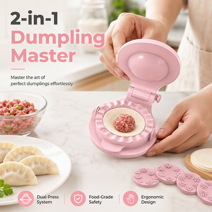 🥟Sokoldalú gyoza formázó – Könnyen készíthet szép, egyforma derelyéket otthon✨