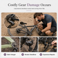 🚲 Hátsó váltóvédő kerékpárhoz és hegyikerékpárhoz – strapabíró acélvédő ütések és rázkódások ellen