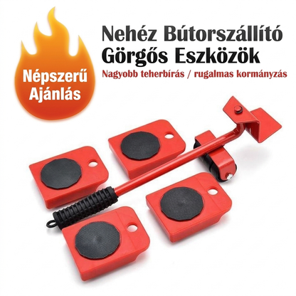 📦Időkorlátozott akció!🛋️Bútorhordó készlet, 8 db 360°-ban forgó görgővel, 800 font teherbírással ✨